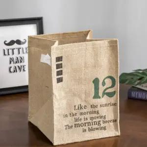 린넨 정리 사각 바구니(넘버 12) G