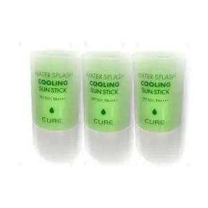 [셀러허브][영양친구] 김정문알로에 워터 스플래쉬 쿨링선스틱 얼음자차 23g 3개 (S39095314)