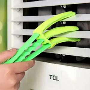 에어컨 블라인트 차량 통풍구 극세사 먼지 청소