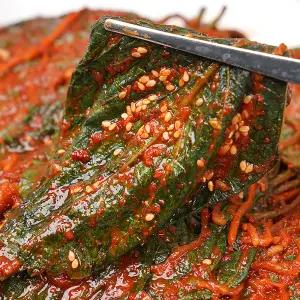 [모락상회]  깻잎김치 500g 2봉