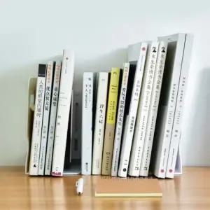 길이조절 자바라 간이 책꽂이 책상 정리 서류 정리함