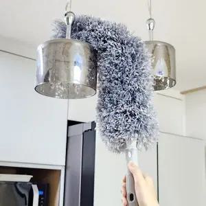 먼지털이 정전기 극세사 털이개 틈새청소 제거기 털기