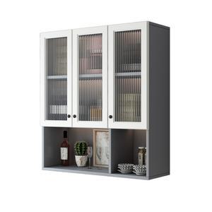 씽크대상부장 선반 일체형 정리대 50x32x22 일자형 벽걸이 상부선반 양념정리대 보관함