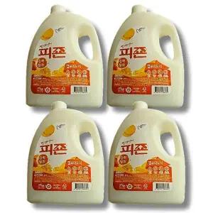 [셀러허브]피죤 섬유유연제 3100ml 4개 옐로미모사 (S46117089)