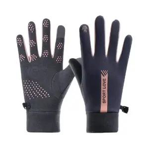( )등산용장갑 발열 기모 방수 터치장갑 여성용그레이