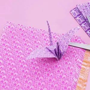 학용품 FL87LD09 접기 야광색종이 15x15 컬러 종이학접기