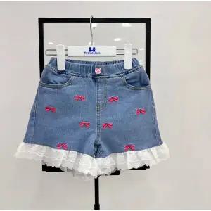 [탈렌트키즈](모다시흥)쁘띠앙팡 PCY34GDP53_3 PC퓨리리본데님바지_SH