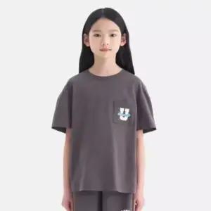 [갤러리아] [유니브키즈)포켓 로고 반팔 셋트UV262ISS04/BHP01_CHC