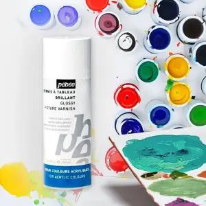 빼베오 TQ22MT84 유광 아크릴 스프레이 바니시 (400ml) 보조제 목재 가구 마감용 글로스