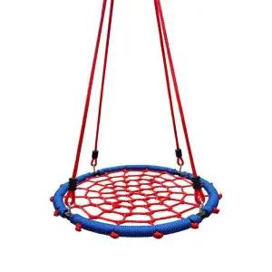 원형 스윙 놀이터 그네 정원 카페 체어 라탄