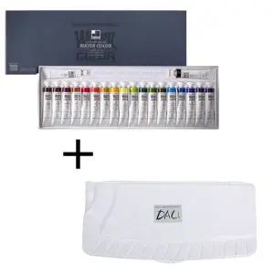 신한 OD25LU65 수채화 12ml 20색 달리 파레트 20칸 추가 세트