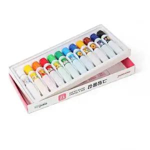 수채 KO12ZB24 물감 세트 그림 용 유아 수채화 색칠공부