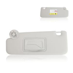 ZONFANT 그레이 왼쪽 운전석 사이드 선바이저, 선루프가 없는 쉐보레 차량 2012-2020 소닉, 2013-2016 스파크, 교체 #95055012 95327505 95473602 42478249
