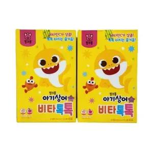 핑크퐁 아기상어 비타톡톡 80포 x 2개 (160포)