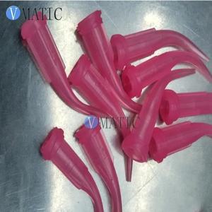 품질 100pcs 20G 핑크 TT 테이퍼 벤드 디스펜스 바늘 팁