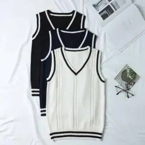 학생 니트 조끼 남성 여성 조끼스타일 가을조끼