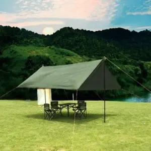 3m 그늘막 타프 폴대 세트 자외선차단 방수 렉타타프-WFBB6B3