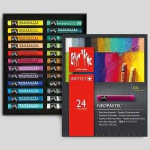 까렌다쉬 SU43UY27 네오 오일파스텔 24색