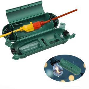 방수 씰이  실외 연장 코드  커버 콘센트 플러그를 보호  비바람에 견디는 전기 연결 상자