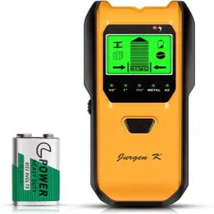 스터드 파인더 벽 스캐너 업그레이드된 스마트 센서 HD LCD 디스플레이 및 금속 AC 와이어 파이프