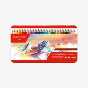 까렌다쉬 EM77YW72 수프라컬러 소프트 수성색연필 120색