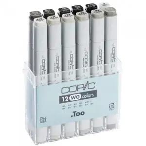 코픽 HU41ME46 클래식 트윈마카 세트 12색 Warm Gray