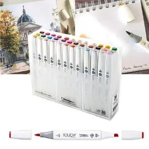 신한 SK02XN32 터치 트윈 브러쉬 마카 세트 36색