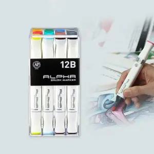 알파 XO51FX19 브러쉬마카 세트 12색B