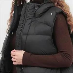 여성 패딩조끼 후드 쪼끼 크롭기장 숏 레이어드 루즈핏 아우터