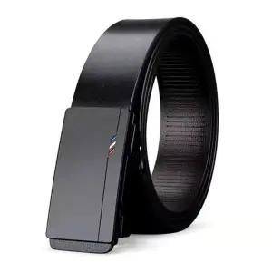 남성 자동 버클 벨트 정장 고급 혁대 바지 허리띠 DMR7+5tUf