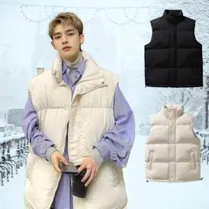 여성베스트 여자베스트 베이직 넉넉한핏 여성레이어드조끼 패딩조끼