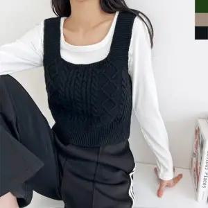 스퀘어니트베스트 여성아우터조끼 여성패션베스트 여자 꽈배기 여성레이어드조끼