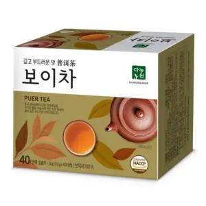 다농원 L7R6B7C1 보이차 0.6gx40T