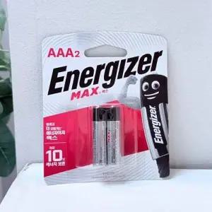 ( )에너자이저 맥스 알라라인AAA건전지 2p