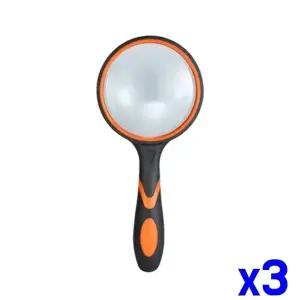 ( )휴대용 손잡이 돋보기 75mm x3개