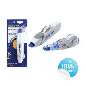 ( )모닝글로리 4500 푸쉬그립수정테이프10M 펜타입 화이트