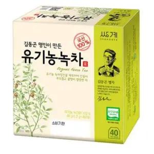 김동곤 P4S1F6W1 명인차 유기농녹차 1.2gx40T 쌍계명차