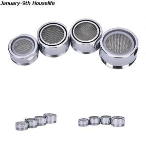 주방 싱크 수도꼭지 탭 노즐 스레드 회전 통풍기 필터 분무기 물 절약 액세서리 20/22/24/mm