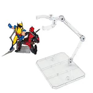 ( )액션 피규어 건담 프라모델 디스플레이 스탠드 거치대 용품 액션 건담 거치대 스탠드 피규어 프라모델