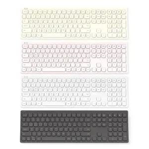 커브드 저소음 사무용 슬림 유무선 키보드 B605