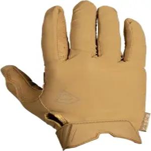 최초의 전술 남성용 경량 패트롤 글러브 터치스크린 기능을 갖춘 스킨 타이트 염소 가죽 팜