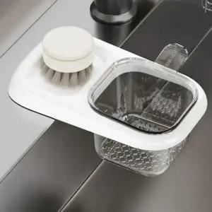 주방 싱크대 거치형 배수 음식물 필터 거름망 수전 거치대 음식물 쓰레기통 주방 정리용품 싱크대 배수구