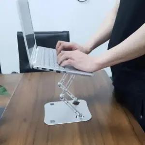 ( )접이식 노트북 거치대 쿨링 맥북 거치대 받침대 거북목 방지