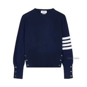 [톰브라운] FW25 남성 캐시미어 4바 니트 MKAS01A 00011 415