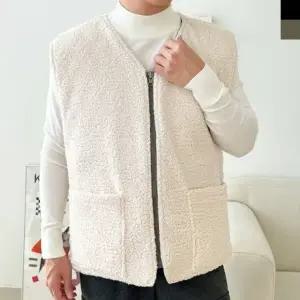 캐주얼점퍼 양면 데일리점퍼 베이직점퍼 남성 퀄팅양털 조끼 의류 빅사이즈