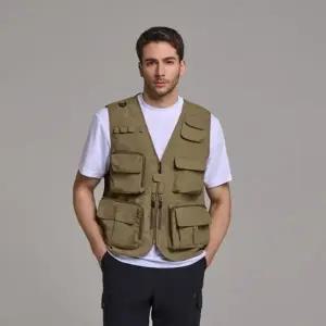 남성점퍼 조끼 남성의류점퍼 기본점퍼 멀티포켓 작업 캠핑 8898 KSS