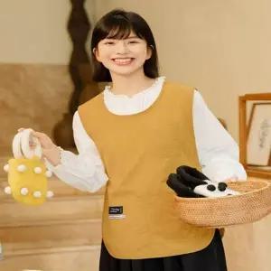 5컬러 조끼형 앞치마 작업복 카페앞치마 주방앞치마