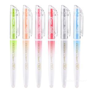 새로운 지울 수있는 형광펜 형광 마커 귀여운 학교 문구 파스텔