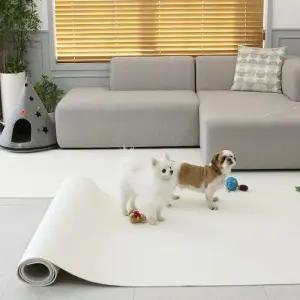 올웨이즈올펫 강아지 고양이 거실 매트 미끄럼방지 슬개골탈구 딩굴 135cmx1m 6mm