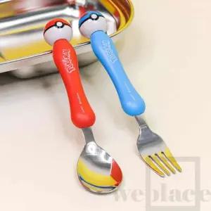 위플레이스 캐릭터 스푼 포크 세트 숟가락포크세트